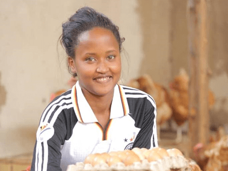 Kirabo Phionah, a DOT Rwanda beneficiary