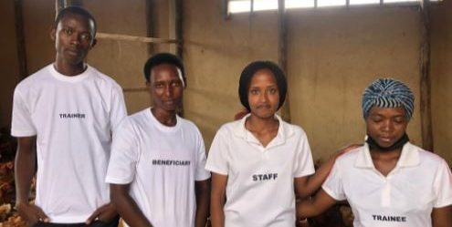 Women and youth empowered by DOT Rwanda